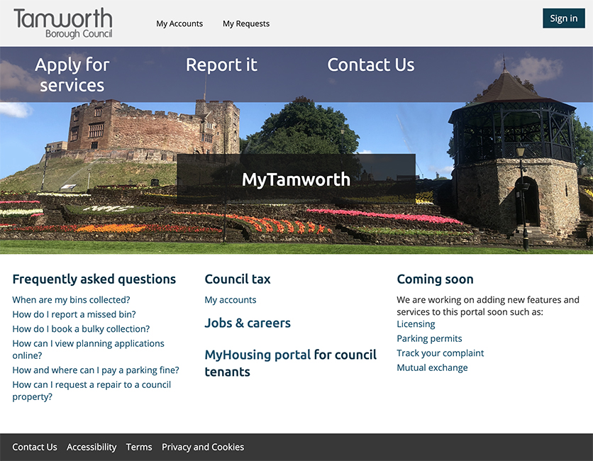 MyTamworth screenshot